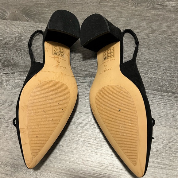 J crew factory heels with Bows - Picture 3 of 4